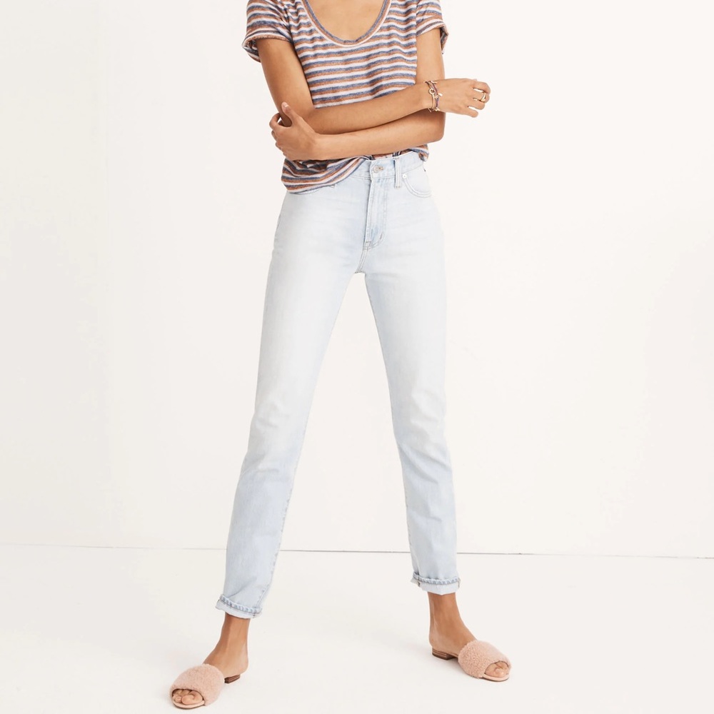 Madewell The Perfect Summer Jeans in Fitzgerald Wash EUC